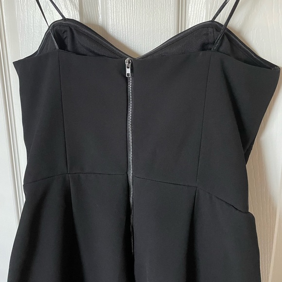 Adelyn Rae NWOT Sleeveless Boned Skinny Fit Jumpsuit - Black - Picture 5 of 7